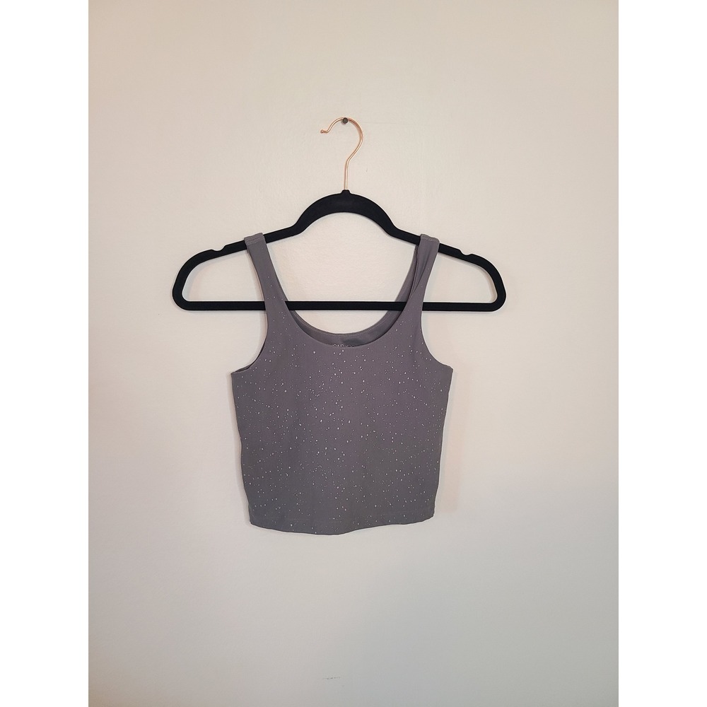 Beyond Yoga Gray Silver Spalter Tank Top Size XS